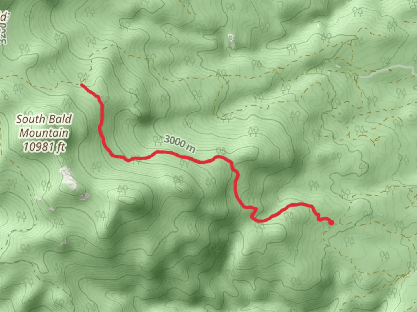 An image depicting the trail Swamp Creek Trail and its surrounding area.