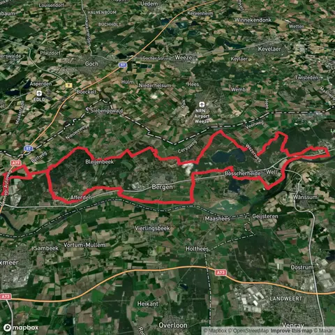 Bergerbos, Reindersmeer, Leukermeer and Quin Loop