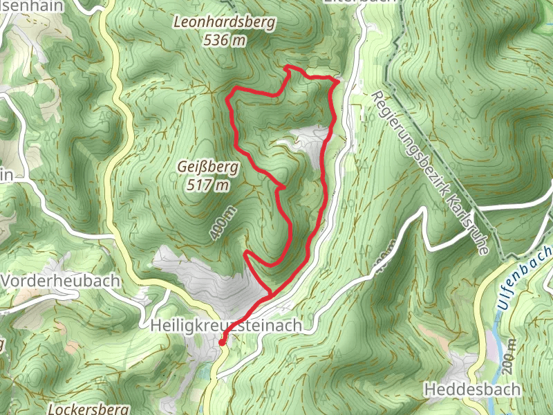 Heiligkreuzsteinach Loop