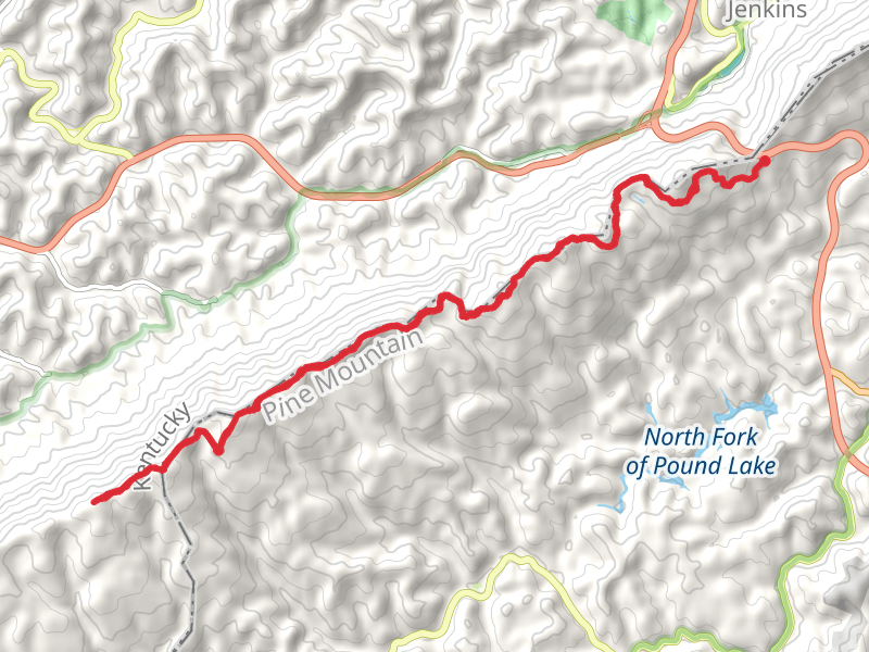 Jack Sutter Campsite and Adena Spring via Pine Mountain Trail