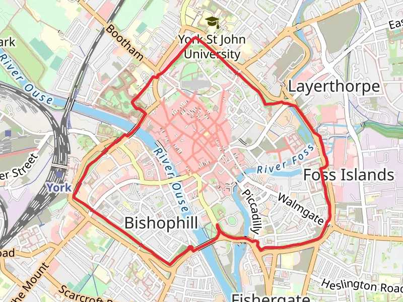 York CIty Walls Loop