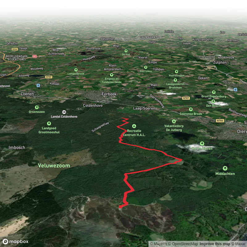 Posbank to Plaghak via Onzalige Bossen
