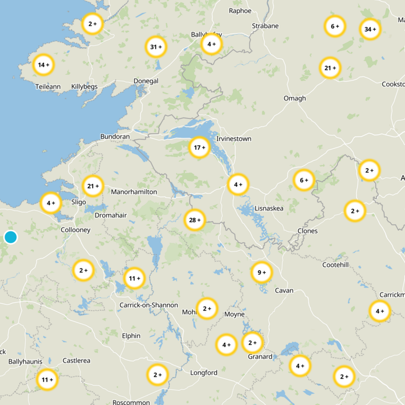 County Fermanagh Static Map