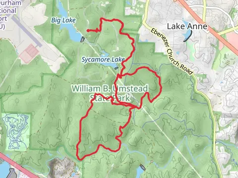 Sycamore Trail and Company Mill Trail Loop