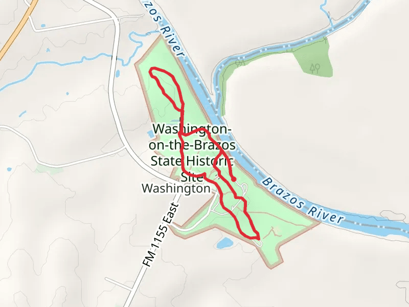 Washington Cemetery Road - Brazos River Loop