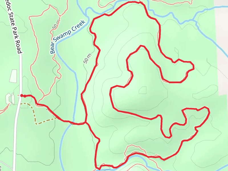 Bear Swamp Trail and Saponi Loop Trail