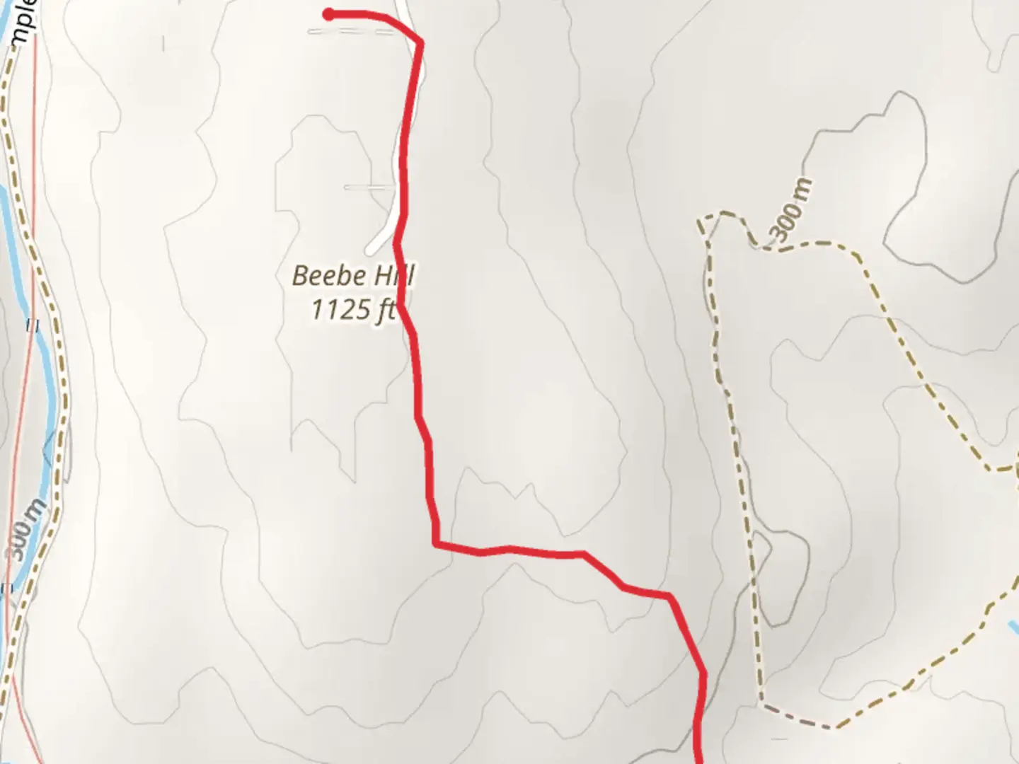 An image depicting the trail Beebe Hill Trail and its surrounding area.