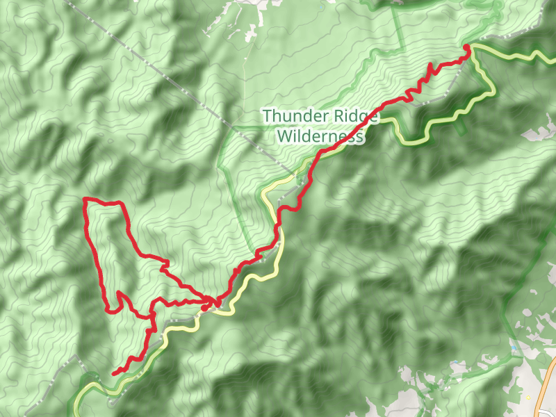 Appalachian and Apple Orchard Falls Trail