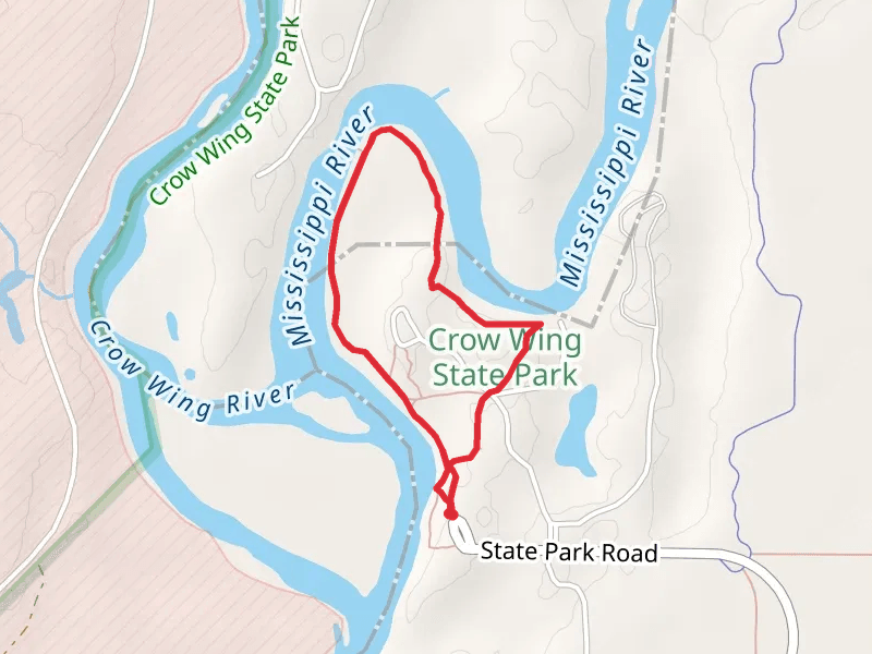 Ampith eater and Red River Loop Trail