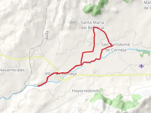 Corneja and Hocino River Route