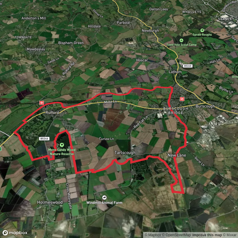 Burscough Wetlands and Canals Loop