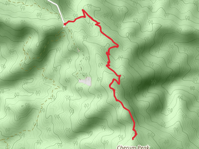 Cherum Peak Trail