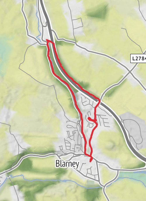 County Cork Walking mobile static map