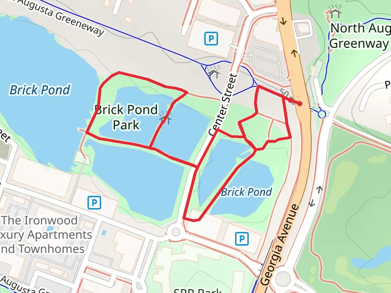 Brick Pond Park Loop