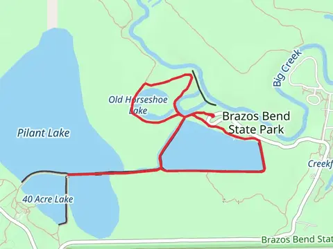 Old Horseshoe Lake and Elm Lake Loop