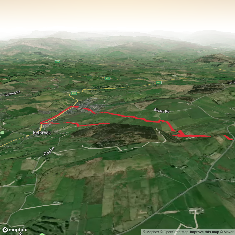 Hike from Earby to BLE