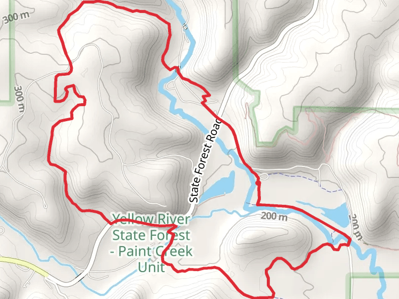 Paint Creek - Larkin Valley Loop Trail