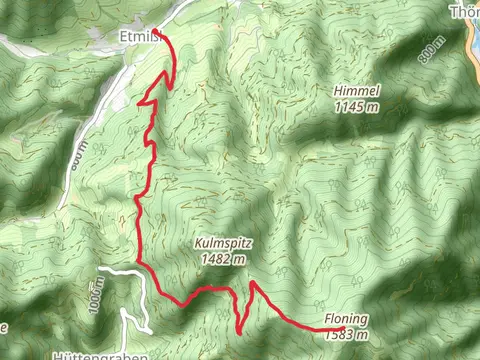 Von Etmißl auf den Floning
