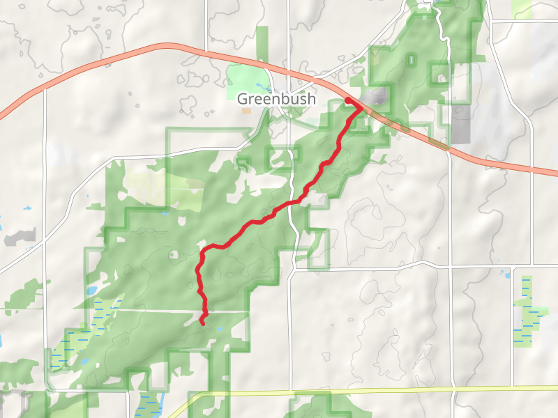 Greenbush Kettle via Ice Age Trail