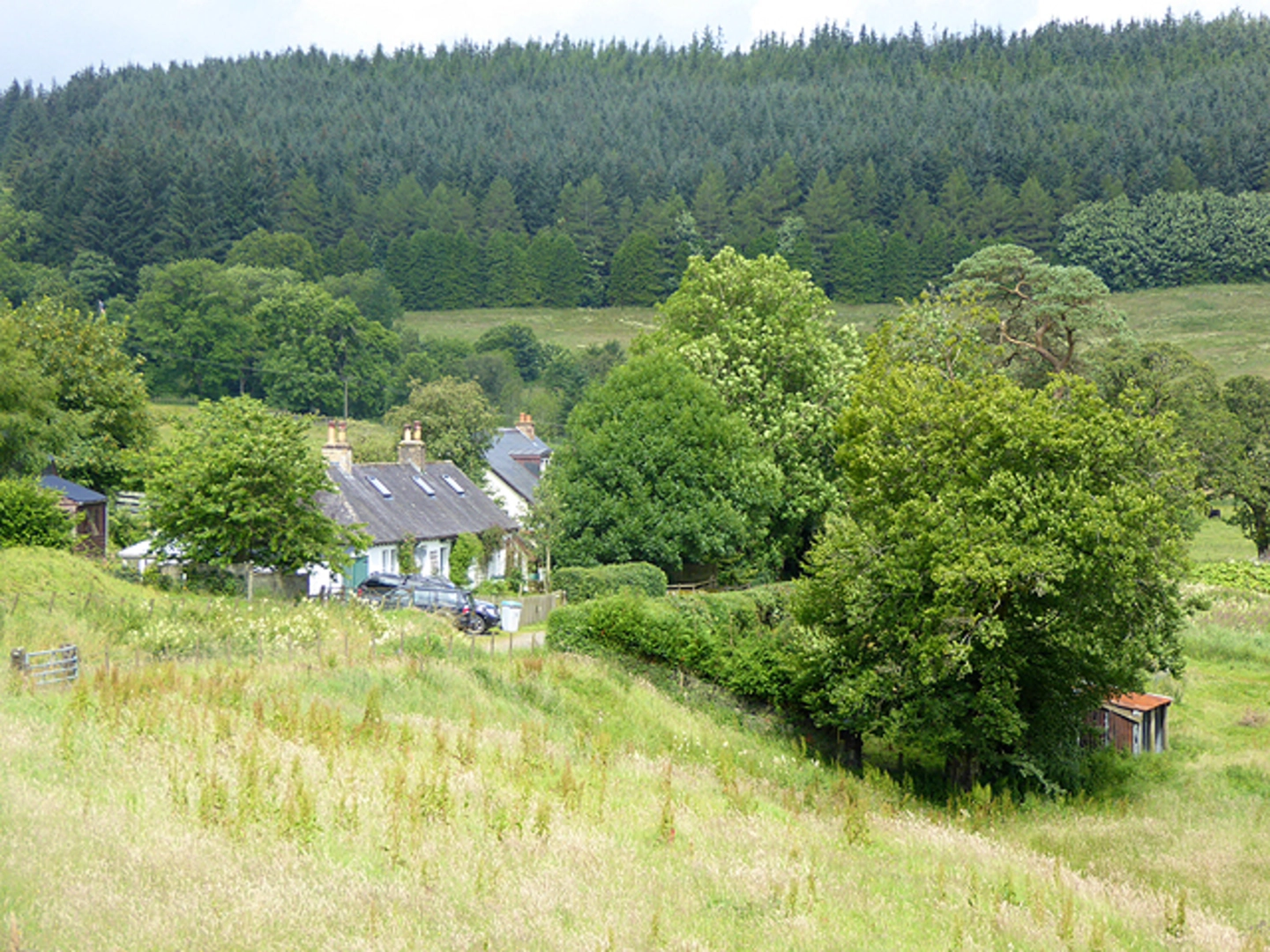 An image depicting the trail Iron Age Trail and its surrounding area.