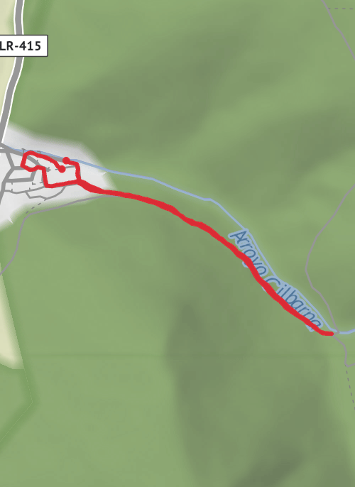 Stroll Around Zaldierna  mobile static map