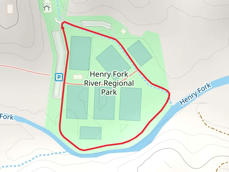 Henry Fork River Regional Park Loop
