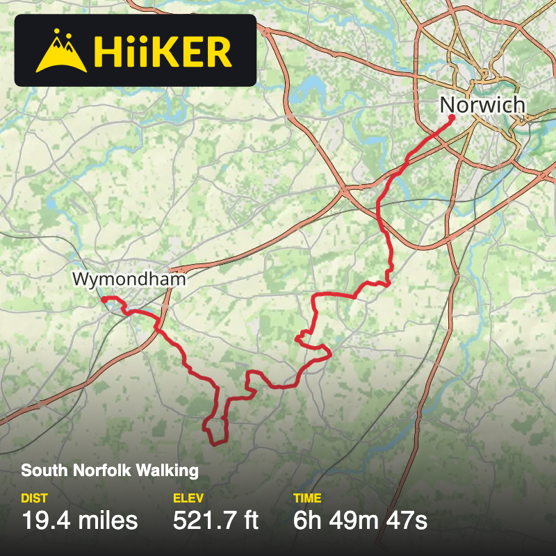 A map preview of the recording Ketts Trail.