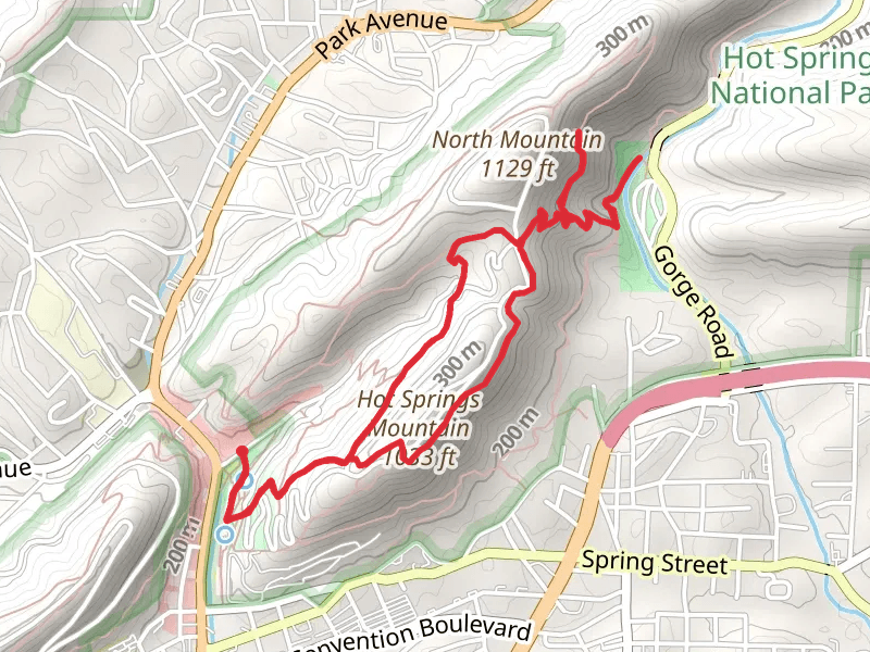 Gulpha Gorge, Goat Rock and Peak Loop Trail