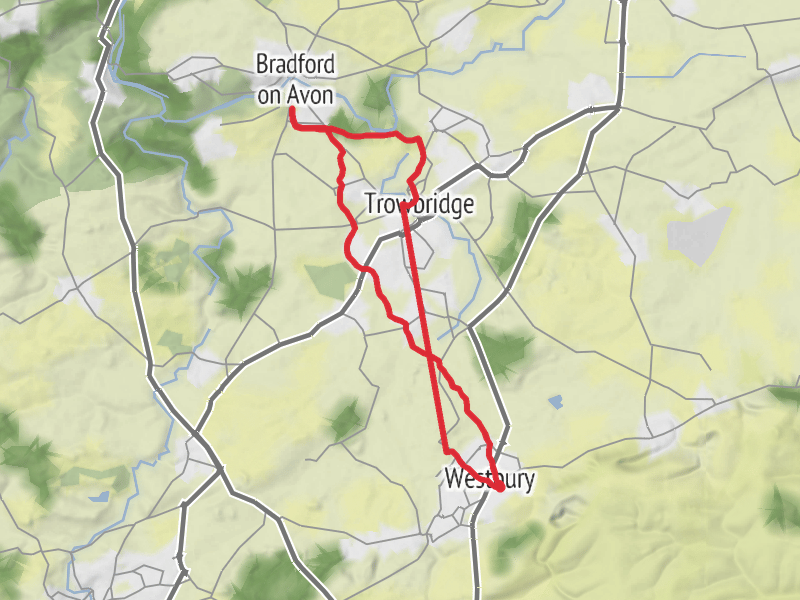 Hike on Hike from Westbury to bradford on avon thumbnail