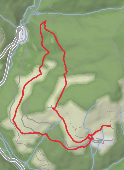 El Serrat mobile static map