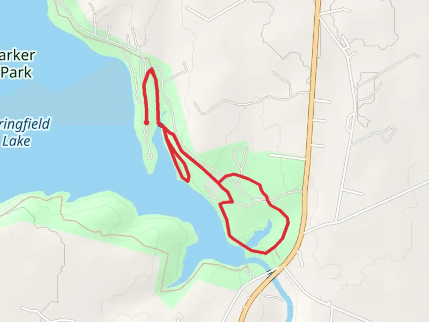 An image depicting the trail Navasota River - Bur Oak - Springfield Loop Trail and its surrounding area.