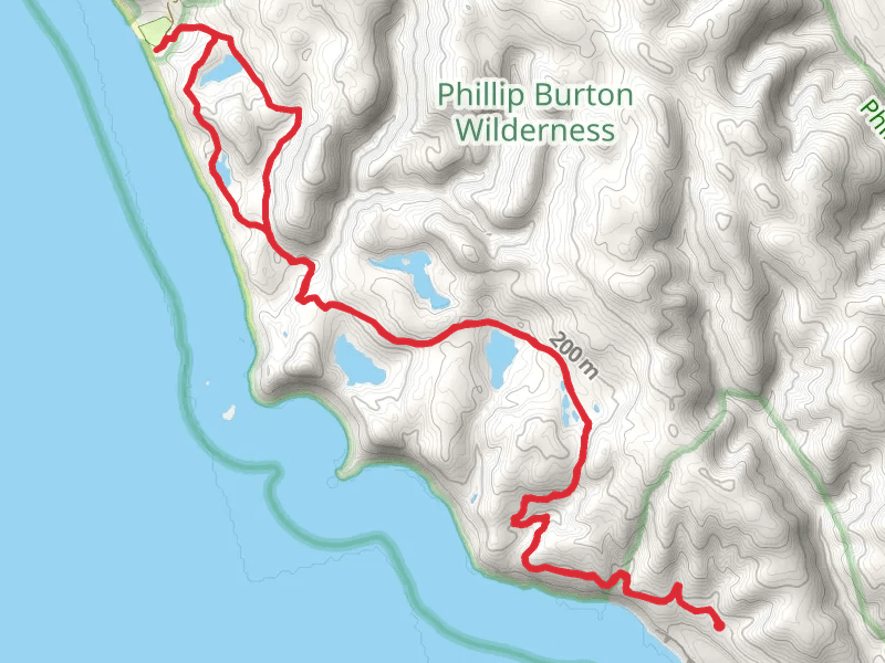 Wildcat Lake and Ocean Lake Loop via Coast Trail