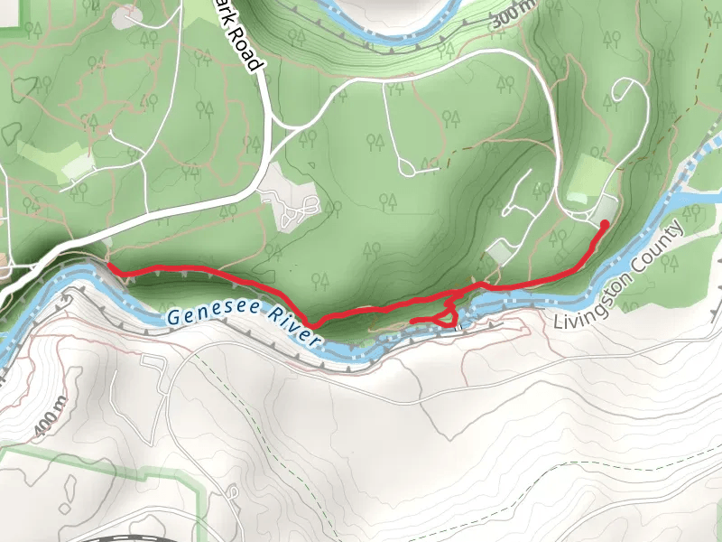 Lower Falls and Gorge Trail