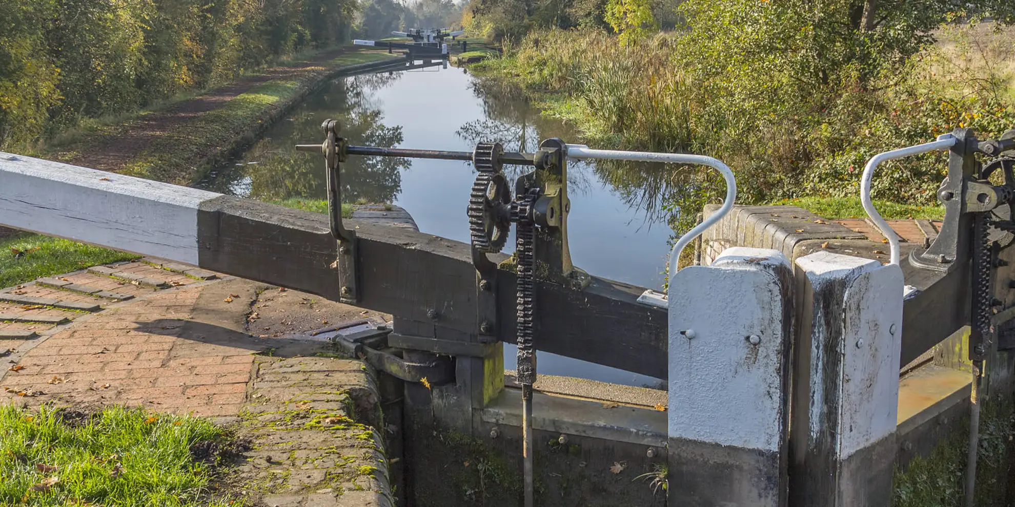 An image depicting the trail Tardebigge Flight of Locks - Bromsgrove and its surrounding area.