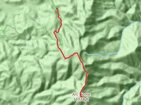 Arc Dome Summit Trail
