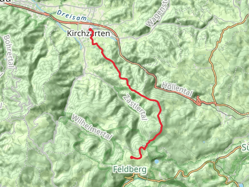 Feldberg Walk from Kirchzarten
