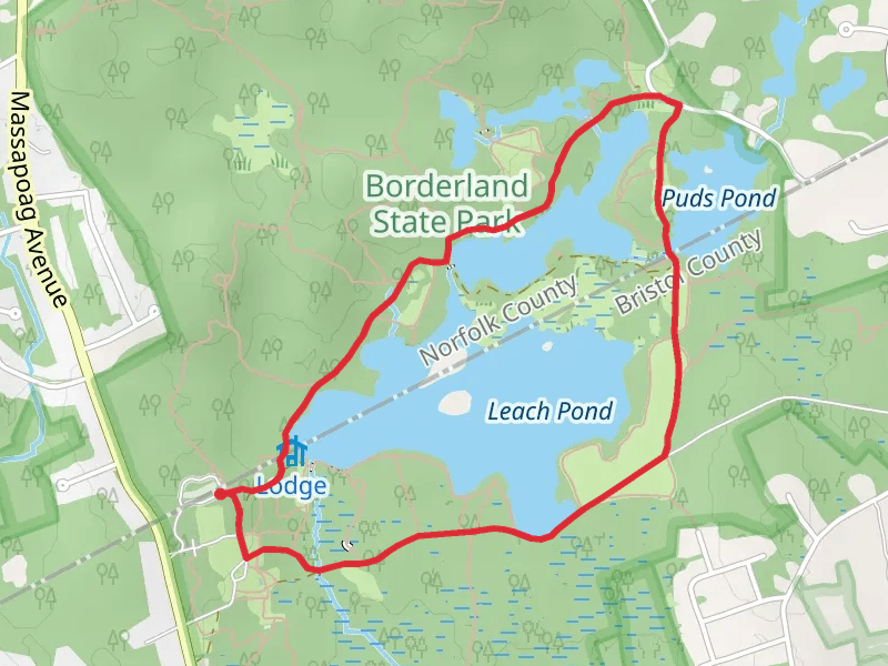 Leach Ponds and Puds Pond Loop Trail
