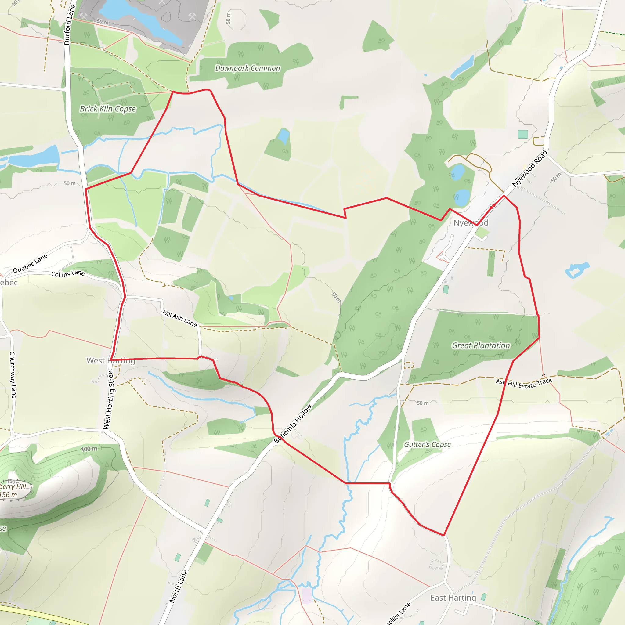 Nyewood to West Harting Loop | West Sussex | England