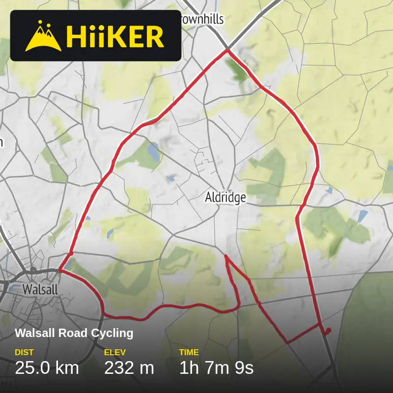 A map preview of the recording First road ride since 2012 .