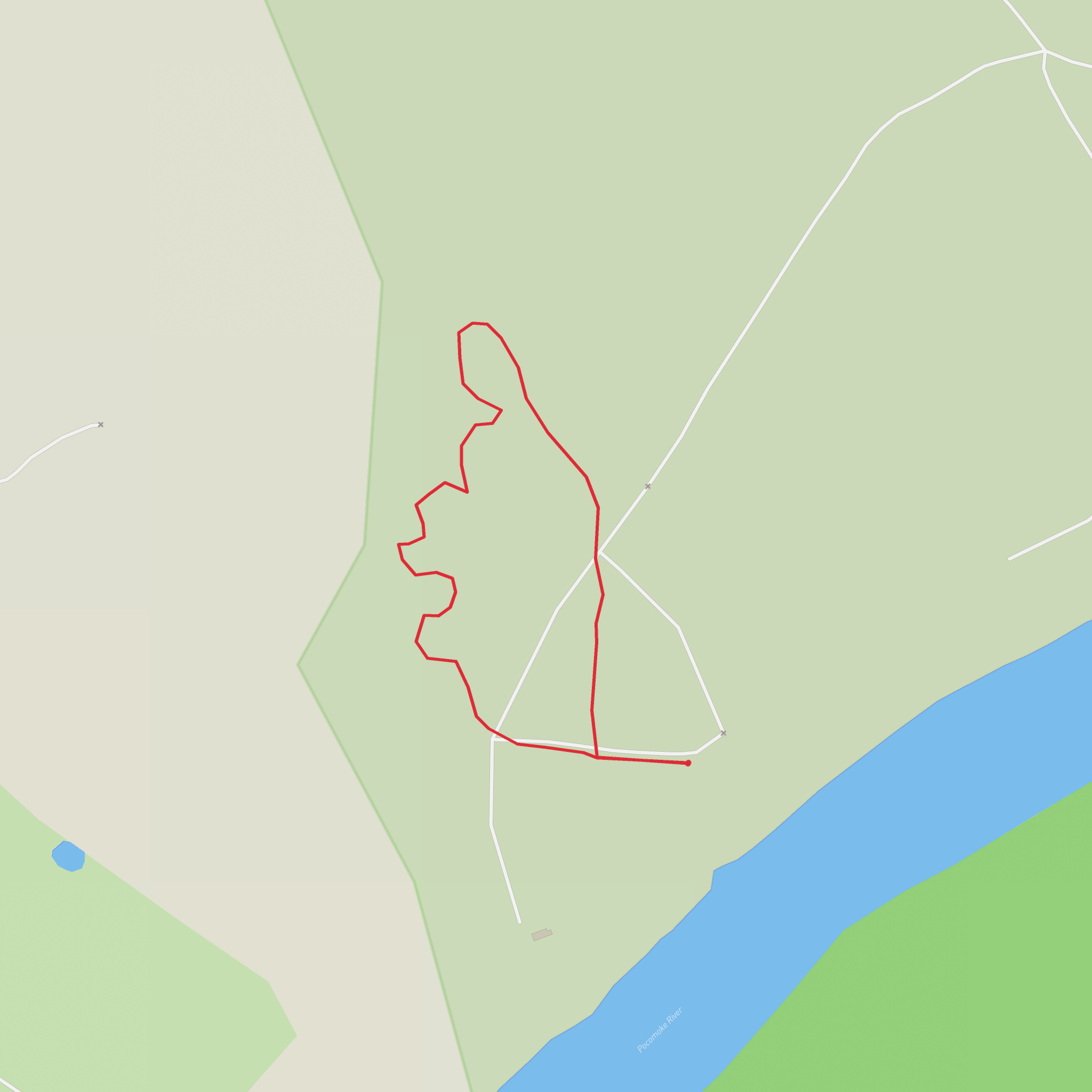 Bald Cypress Nature Trail mobile static map