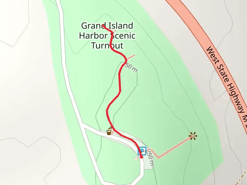 Grand Island Harbor Scenic Turnout