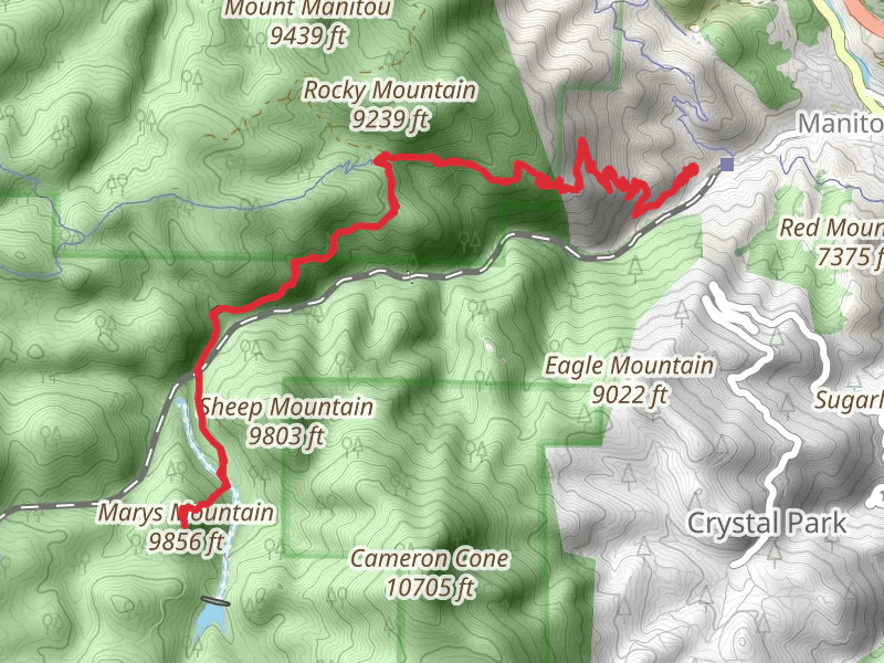 Marys Mountain via Barr Trail