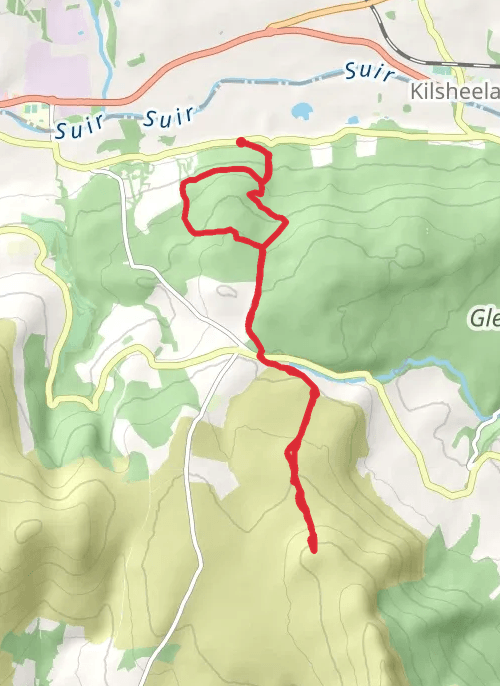 Club hike 25 Jan 2026 mobile static map