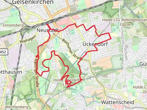 Bochumer Strasse and Hermann Kusch Weg