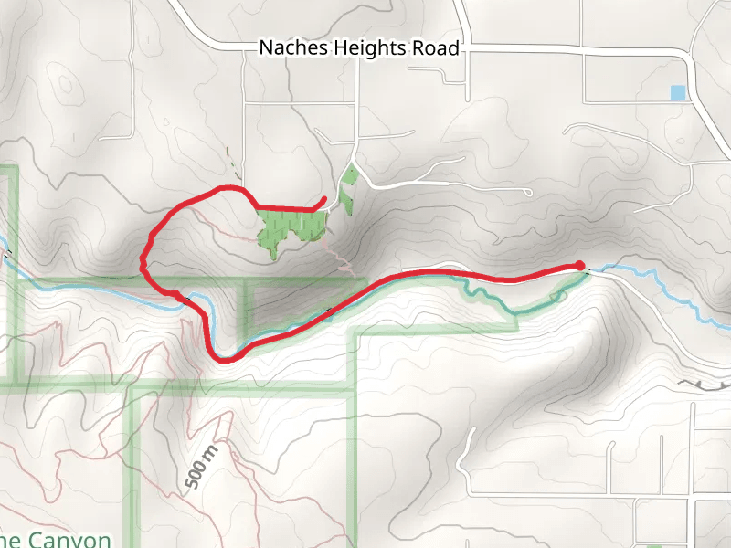 Cowiche Canyon Trail and Winery Trail