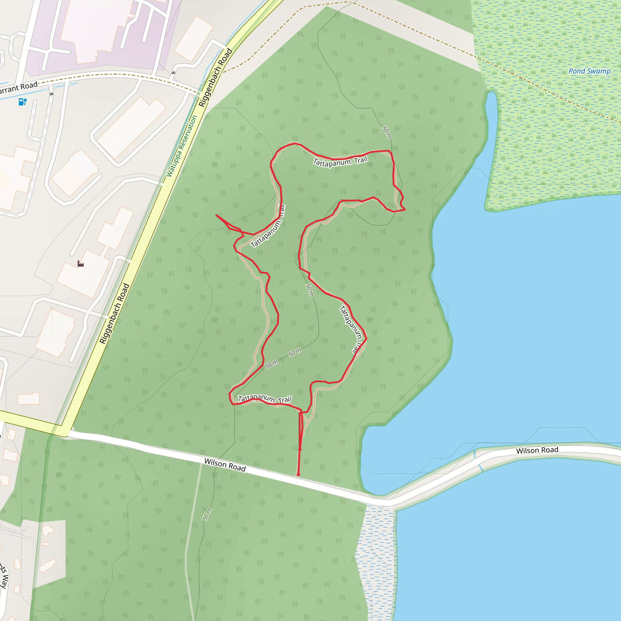 Wilson Road Loop mobile static map