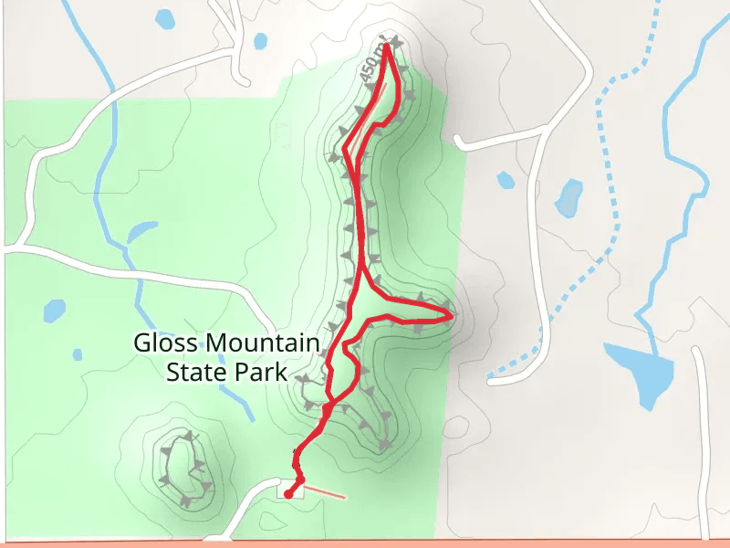 Gloss Mountain State Park