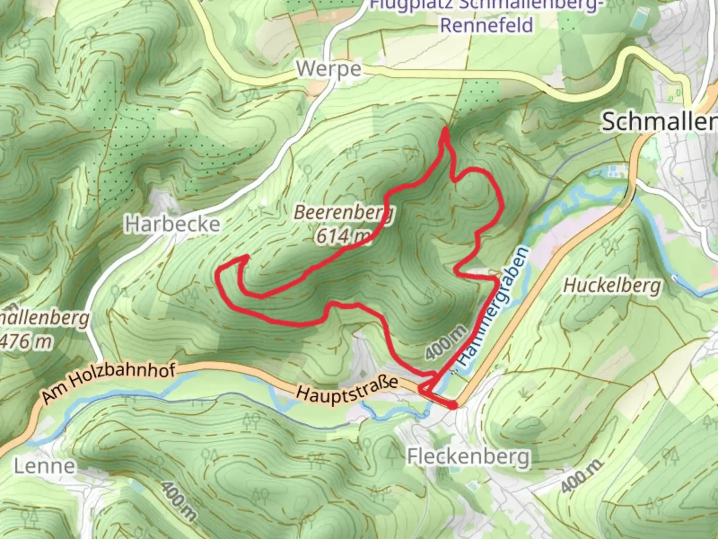 Fleckenberg Rundweg | Hochsauerlandkreis | Germany