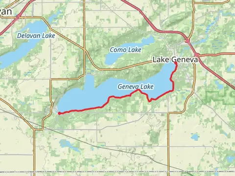 Lake Geneva Shore Path