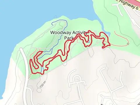 Woodway Park - Red and Green Loop